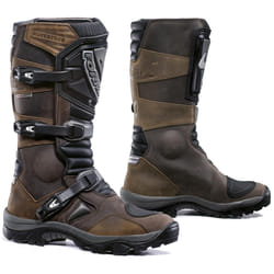 Forma Adventure Bottes de moto imperméables, brun, taille 48 pour Hommes