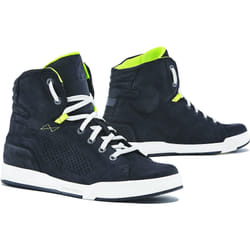 Forma Swift Flow Chaussures de moto, noir-blanc, taille 47 pour Hommes