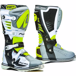 Forma Predator 2.0 Bottes de motocross, gris-jaune, taille 45 pour Hommes
