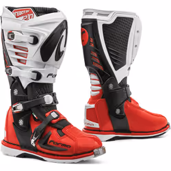 Forma Predator 2.0 Bottes de motocross, noir-blanc-rouge, taille 43 pour Hommes