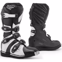 Forma Gravity Bottes Motocross, noir-blanc, taille 38 pour Hommes