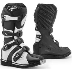 Forma Gravity Bottes Motocross, noir-blanc, taille 38 pour Hommes