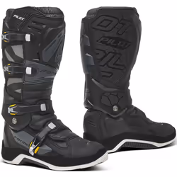 Forma Pilot Motocross Bottes, noir-gris, taille 40 pour Hommes