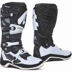 Forma Pilot Motocross Bottes, noir-blanc, taille 42 pour Hommes