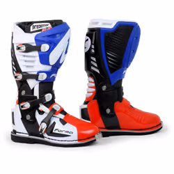 Forma Predator 2.0 Bottes de motocross, blanc-rouge-bleu, taille 43 pour Hommes