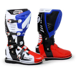 Forma Predator 2.0 Bottes de motocross, blanc-rouge-bleu, taille 43 pour Hommes
