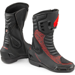 Forma Freccia Evo Bottes de moto, noir-rouge, taille 42 pour Hommes