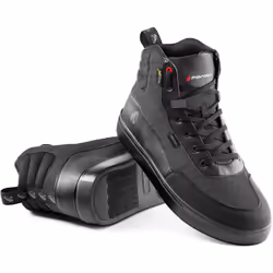Forma Milano Dry Chaussures de moto, noir-gris, taille 40 pour Hommes