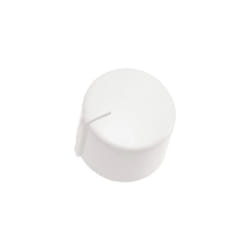 Bouton manette blanche pour table de cuisson Whirlpool