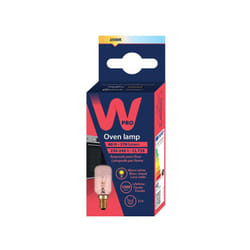Ampoule pour four 40W - 220V longueur 74 mm x diam 27 mm Wpro OVL024