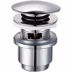 Click-clack version 1 "1/4 raccord de vidange standard avec trop-plein | Tecom PTBCT Accessoire indispensable pour lavabo et  ...