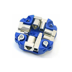 Tecom - Clé universelle professionnelle pour portes eau électricité et gaz CU002P Clé