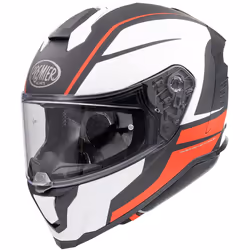 Premier Hyper DE 92 BM Casque, noir-blanc-rouge, taille L pour Hommes