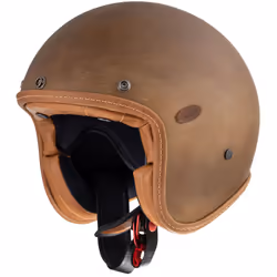 Premier Le Petit Classic B.O.S. Brown Old Style BM Casque jet, brun, taille S pour Hommes