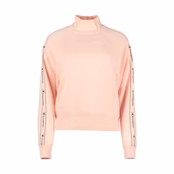 champion high neck sweatee-shirt rose