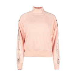 champion high neck sweatee-shirt rose