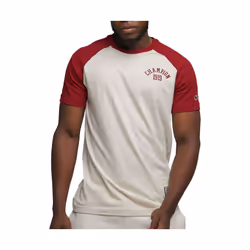 T-shirt Écru/Rouge Homme Champion 216576
