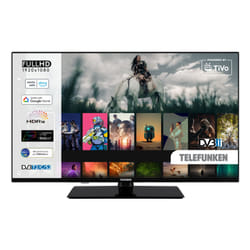 Telefunken TE40750B45I2KT TV 101,6 cm (40") Smart TV Wifi Noir 250 cd/m²
