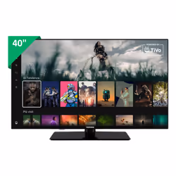 Telefunken TE40750B45I2KT TV 101,6 cm (40") Smart TV Wifi Noir 250 cd/m²