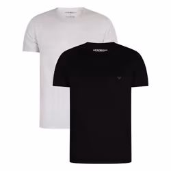 T-shirts Lounge en pur coton - Emporio Armani - Homme - Multicolore