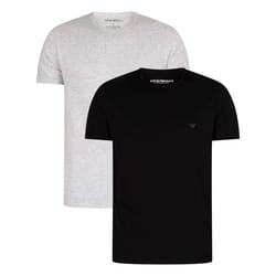 T-shirts Lounge en pur coton - Emporio Armani - Homme - Multicolore