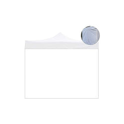 Evergreen - Feuille latérale imperméable blanche de remplacement de 3x2m pour tonnelle pliable de 3x3m