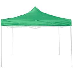 Evergreen - Feuille de toit imperméable verte 3X3 m pour remplacement de gazebo pliable