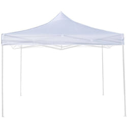 Feuille de toit imperméable blanche 2X2 pour remplacement de gazebo pliable 49483