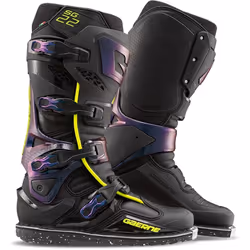Gaerne SG-22 Bottes de motocross, noir-pourpre, taille 44 45 pour Hommes - Vue supplémentaire 3
