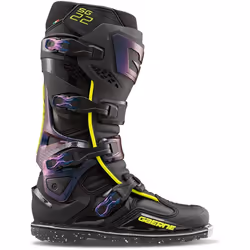 Gaerne SG-22 Bottes de motocross, noir-pourpre, taille 45 pour Hommes
