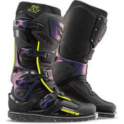 Gaerne SG-22 Bottes de motocross, noir-pourpre, taille 46 pour Hommes