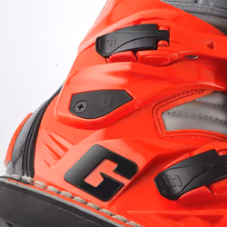 Gaerne SG-12 Bottes de motocross, noir-gris-orange, taille 45 pour Hommes