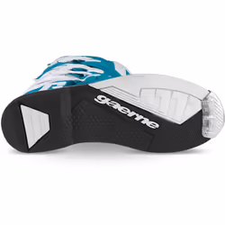 Gaerne SG-12 Bottes de motocross, blanc-turquoise, taille 44 pour Hommes
