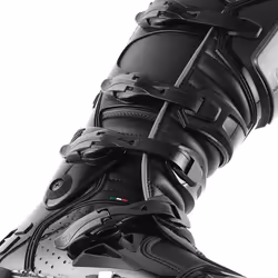 Gaerne Fastback Supermoto Bottes de moto, noir-orange, taille 44 pour Hommes