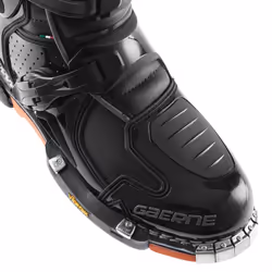 Gaerne Fastback Supermoto Bottes de moto, noir-orange, taille 45 pour Hommes - Vue supplémentaire 4