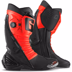 Gaerne GP1 LS Bottes de moto, noir-rouge, taille 41