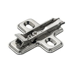 Salice - Embase cruciforme à fixation rapide perçage 37 x 32 mm à visser 0 mm acier BAV3M09F