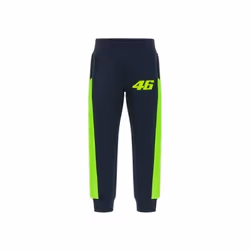 Pantalon Jogging Enfant VR46 Sport 46 Valentino Rossi Officiel MotoGP - Bleu - Multisport - Indoor