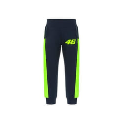 Pantalon Jogging Enfant VR46 Sport 46 Valentino Rossi Officiel MotoGP - Bleu - Multisport - Indoor