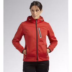 La Veste de travail SOFTSHELL ATHENA de la collection Athena de Diadora Utility est le vêtement idéal pour les femmes à la re ...