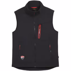 Description Gilet en tissu stretch déperlant avec personnalisation DUCATI CORSE. Caractéristiques principales : Poche poitrin ...
