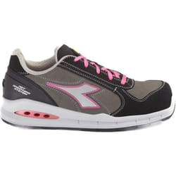 Diadora - Chaussure de sécurité basse gris rose utility run net airbox low S3 src - 176221D0447 38