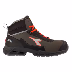 Nouveauté absolue de la saison hivernale, les chaussures de sécurité Diadora Shark Stable Impact Leather Mid S3 SRC ESD sont  ...