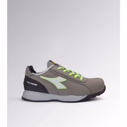 Découvrez la chaussure de sécurité basse grise-verte DIADORA UTILITY GLOVE MDS LOW S3S FO HRO SR - 181135C9546, conçue pour a ...
