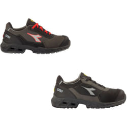 Chaussures de sécurité Diadora Shark Stable Impact Leather Low S3 src esd - 43 (eu) - Noir / rouge