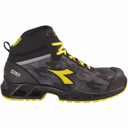 Chaussure shark stable impact mid s3 src esd - DIADORA - Chaussures de sécurité semi-montantes S3S hydrofuges, en tissu techn ...