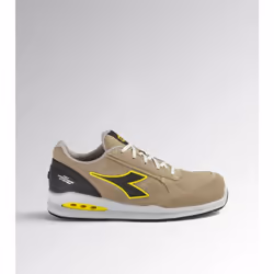 Description Chaussure de sécurité basse S3S hydrofuge en cuir de vachette velours. Support de talon ergonomique en TPU. Embou ...