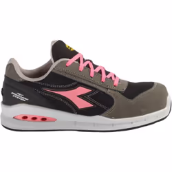 Description Chaussure de sécurité basse S1PS en cuir de vachette suédé et tissu polyester. Support de talon ergonomique en TP ...