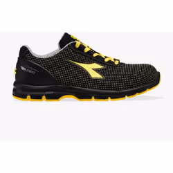 Chaussure de sécurité basse Diadora RUN ATOM LOW S3 SRC ESD taille 43 noir et jaune La chaussure de sécurité basse Diadora RU ...