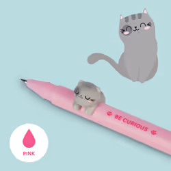 Legami VCPP0002 Stylos à encre gel avec bouchon Rose 1 pièce(s)